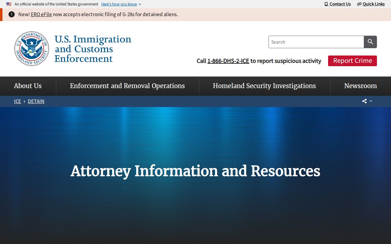 ICE detention and recent release scope for a Surry County transfer check